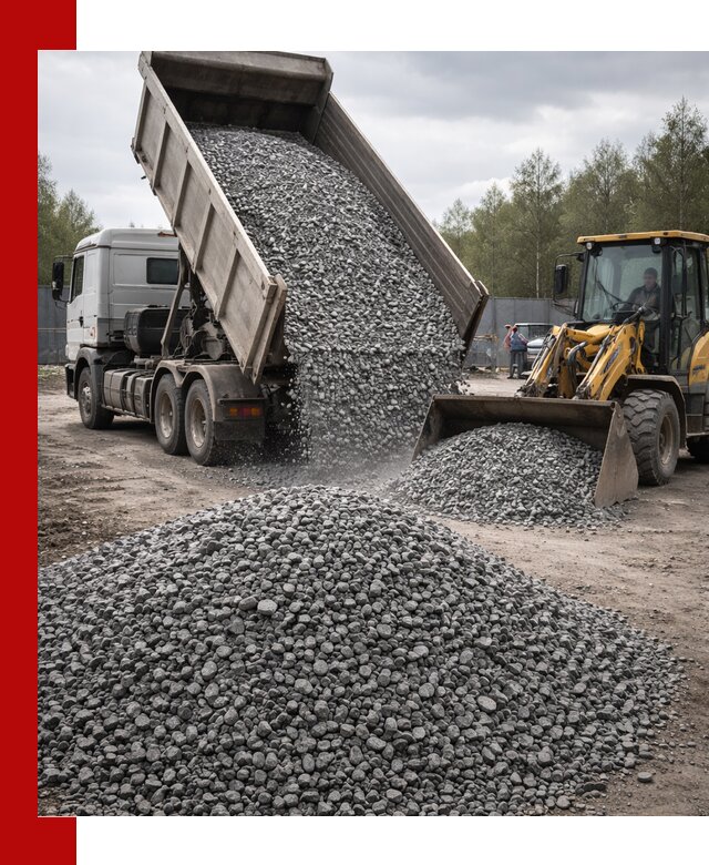Доставка и продажа щебня гранитного в Дальнереченске