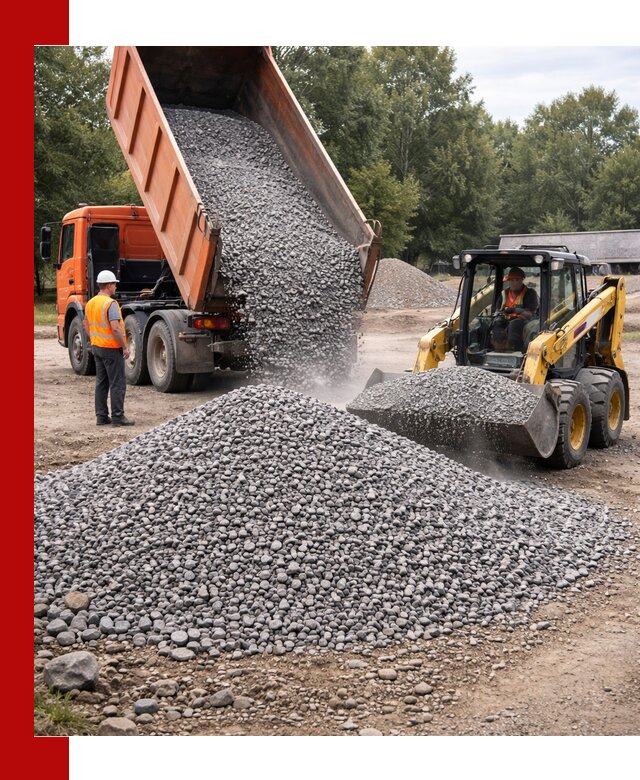 Купить гранитный щебень фракции 5–10 в Дальнереченске с доставкой