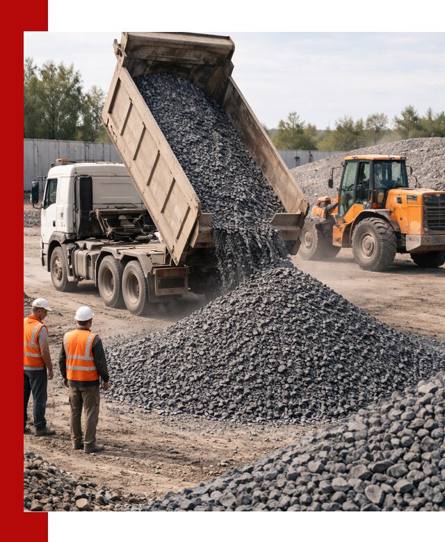 Доставка и продажа щебня габбро-диабаза в Дальнереченске