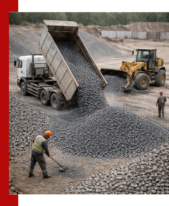 Щебень габбро-диабаз фр. 5-20 с доставкой в Дальнереченске