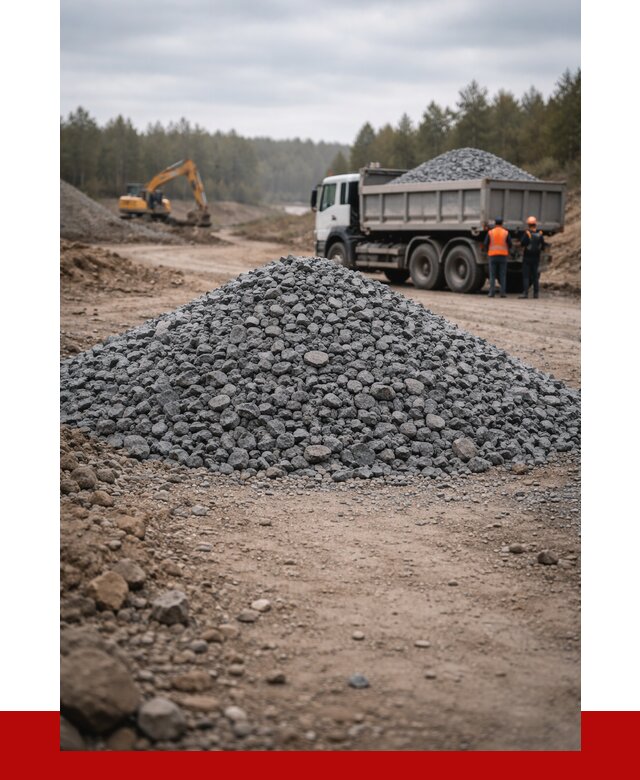 Щебень габбро диабаз фракция 40-70 в Дальнереченске от 2242 р-ПРОНЕРУДДлн