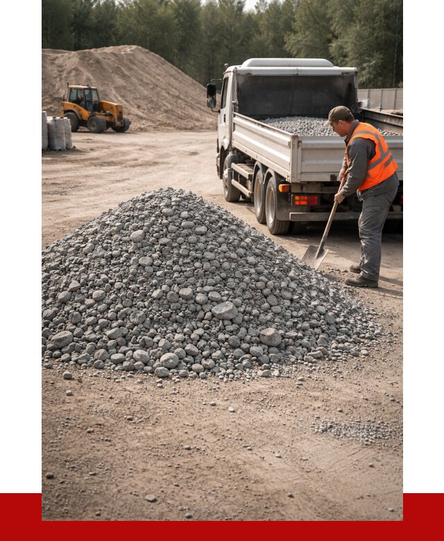 Гравийный щебень фракция 5-10 в Дальнереченске от 2242 р. | ПРОНЕРУДДлн