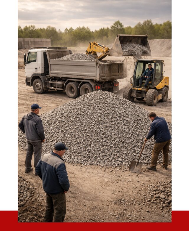 Гравийный щебень фракция 5-20 в Дальнереченске от 2446 р. ПРОНЕРУДДлн