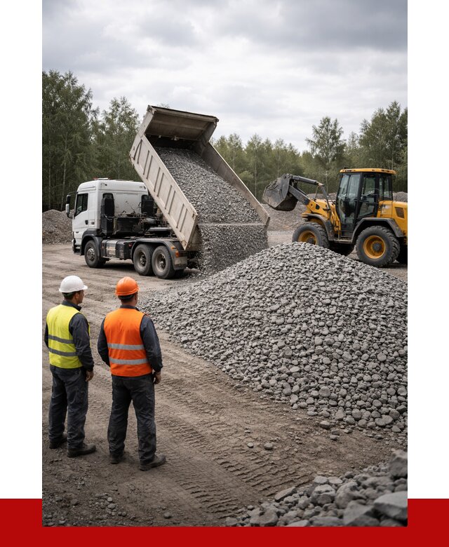 Гравийный щебень фракция 40-70 в Дальнереченске от 9681р | ПРОНЕРУДДлн