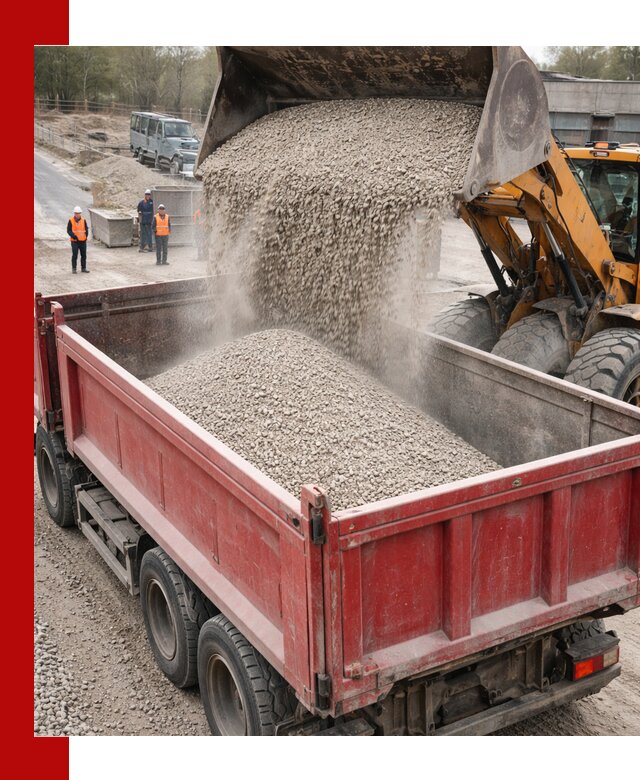 Купить известняковый щебень фракции 0-5 с доставкой в Дальнереченске