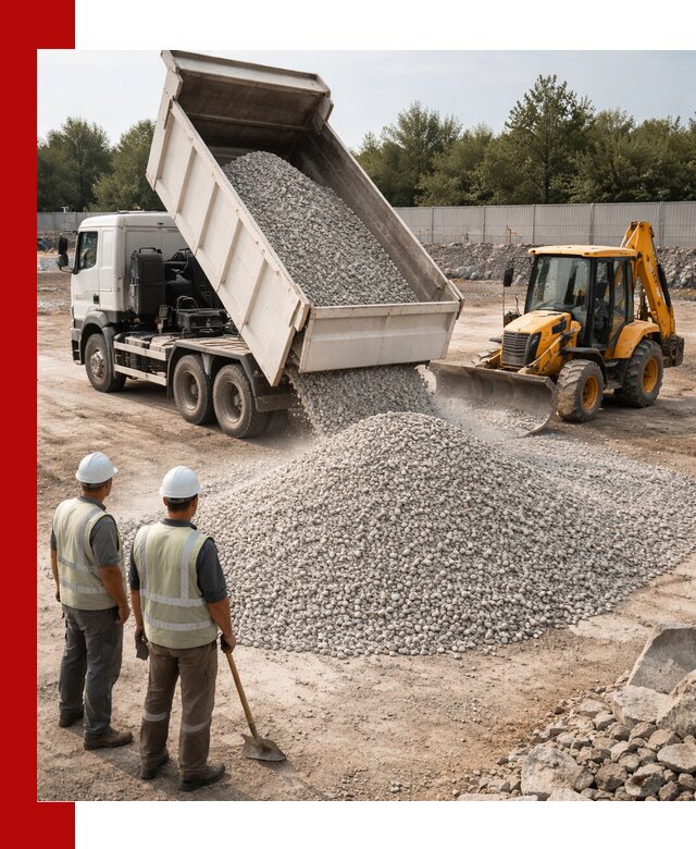 Купить известняковый щебень фракции 5–10 мм с доставкой в Дальнереченске
