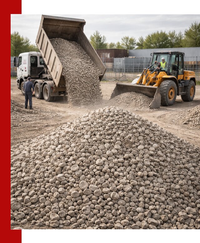 Доломитовый щебень фракции 20–41 с доставкой в Дальнереченске