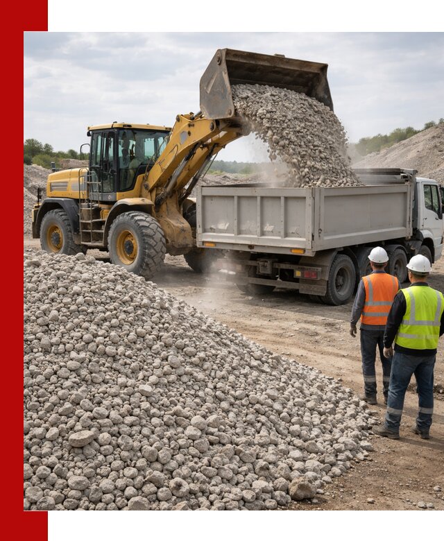 Доломитовый щебень фракция 40–71 доставка и продажа в Дальнереченске