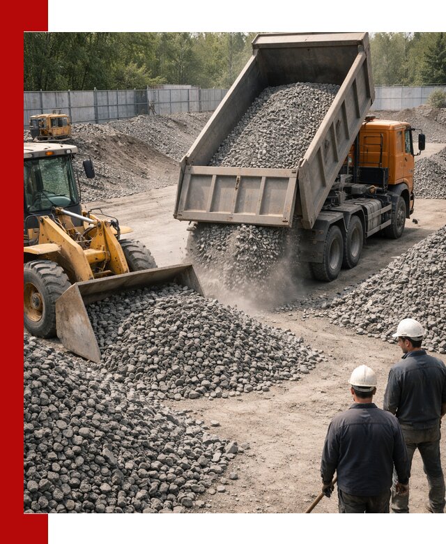 Шлаковый щебень фракция 20-40 доставка и продажа в Дальнереченске