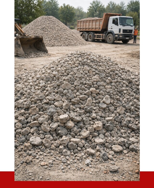 Вторичный щебень фракция 20-40 в Дальнереченске от 2242 р ПРОНЕРУДДлн