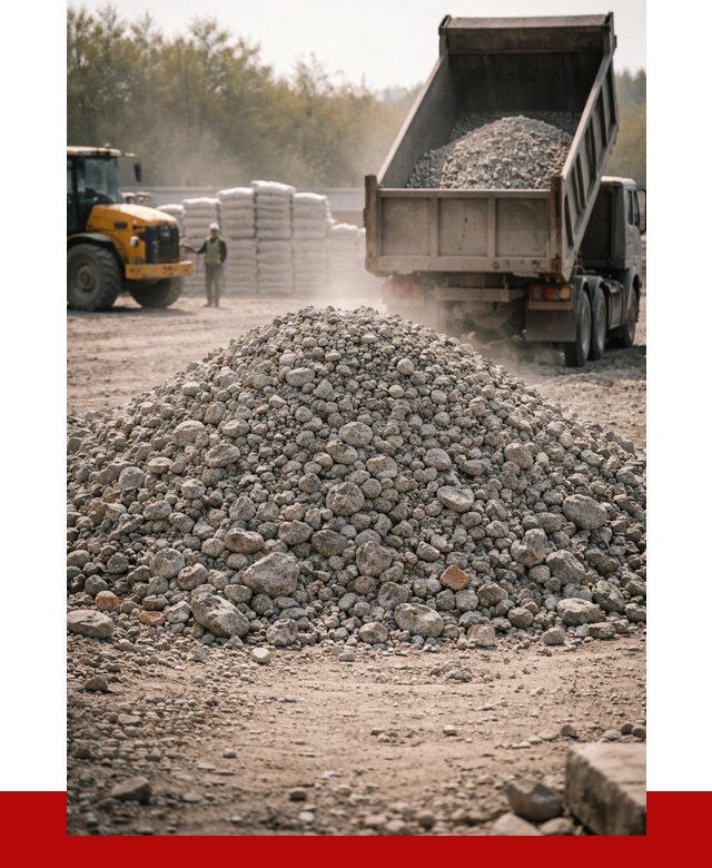 Вторичный щебень фракция 70-150 в Дальнереченске от 1427 р. | ПРОНЕРУДДлн