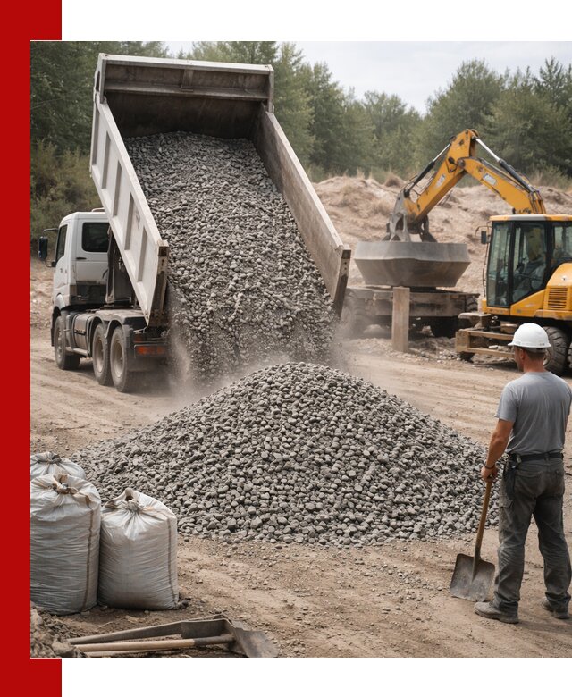 Доставка и продажа бетонного щебня в Дальнереченске