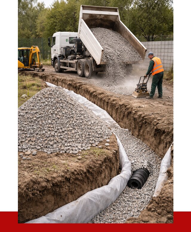 Щебень для дренажа в Дальнереченске от 1885 р., ПРОНЕРУДДлн доставка