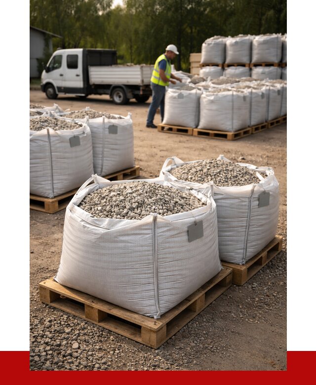 Щебень в мешках с доставкой в Дальнереченске от 4280 р. | ПРОНЕРУДДлн