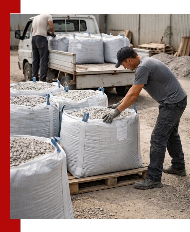 Доставка щебня в мешках по выгодным ценам в Дальнереченске