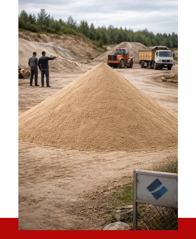 Карьерный песок навалом в Дальнереченске от 1834 р. | ПРОНЕРУДДлн