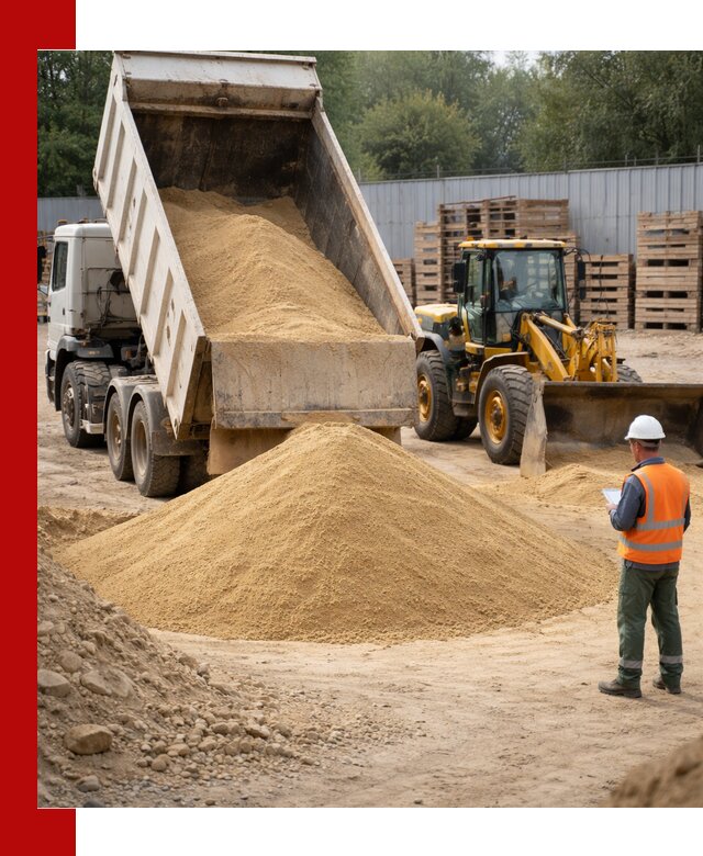 Доставка карьерного мелкозернистого песка в Дальнереченске