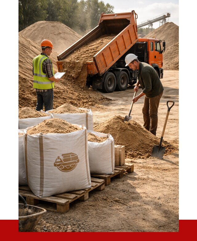 Строительный песок в Дальнереченске от 2242 р. с доставкой, ПРОНЕРУДДлн