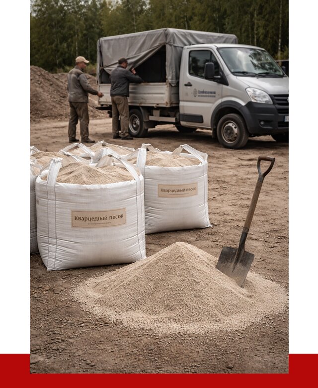 Кварцевый песок для пескоструя в Дальнереченске от 4586 р. | ПРОНЕРУДДлн