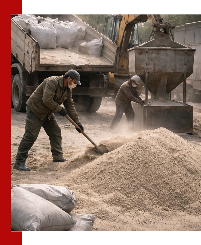 Кварцевый песок для пескоструя в Дальнереченске — доставка и качество