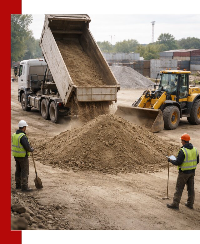 Доставка и продажа пескогрунта оптом и в розницу в Дальнереченске