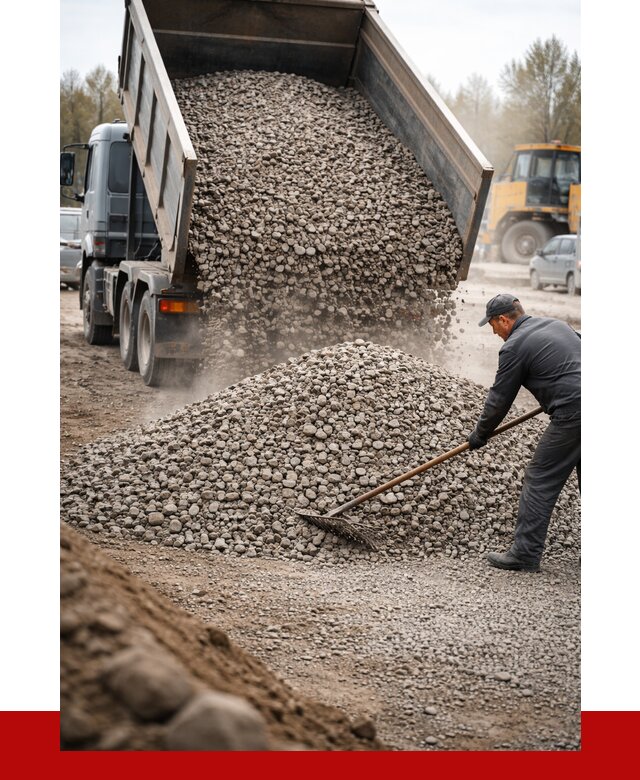 Гравий фракция 20-40 в Дальнереченске от 2548 р. доставка | ПРОНЕРУДДлн