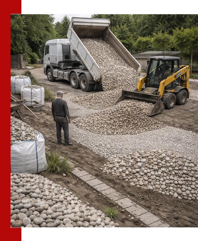 Доставка морской гальки оптом и в розницу в Дальнереченске