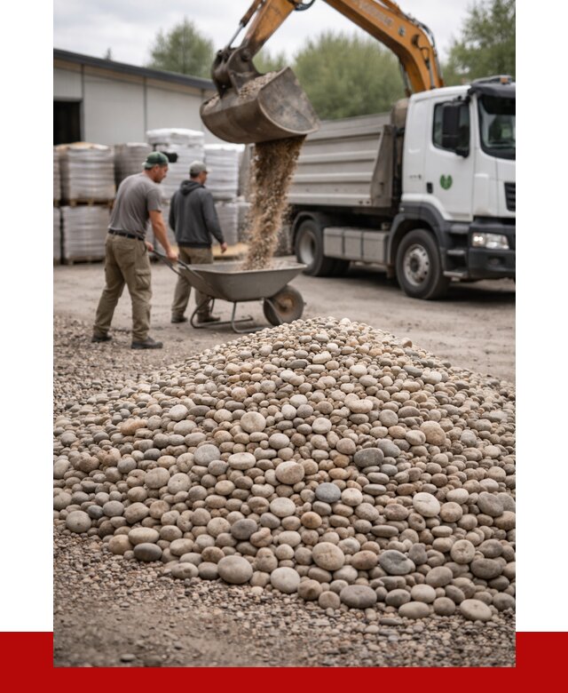 Галька декоративная в Дальнереченске от 3261 р. за куб | ПРОНЕРУДДлн