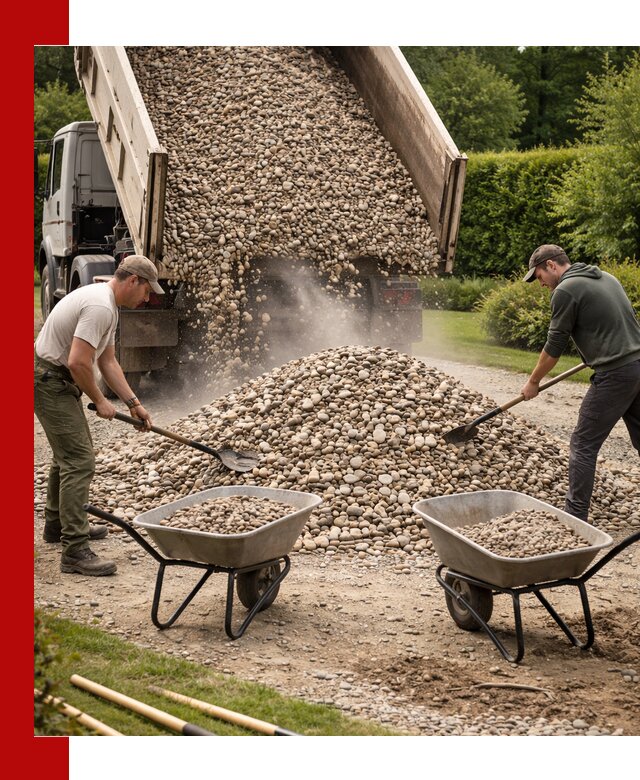 Доставка и продажа декоративной гальки в Дальнереченске