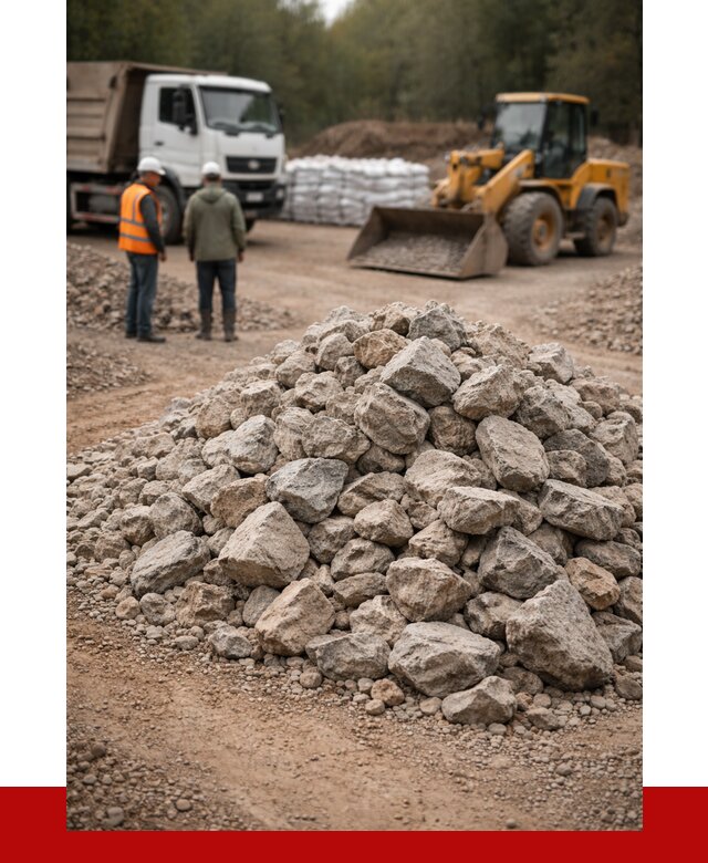 Купить бутовый камень с доставкой в Дальнереченске от 2344 р. | ПРОНЕРУДДлн