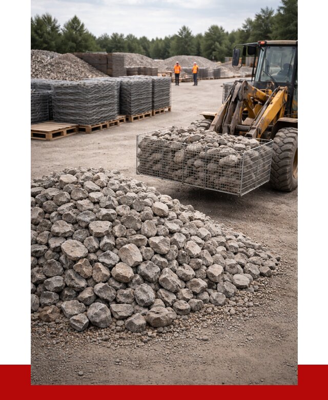 Камень для габионов фракция 70-150 в Дальнереченске от 4280 р. | ПРОНЕРУДДлн