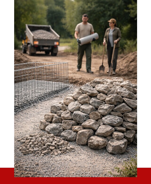 Камень для габионов фракция 100-200 в Дальнереченске от 4891 р. | ПРОНЕРУДДлн