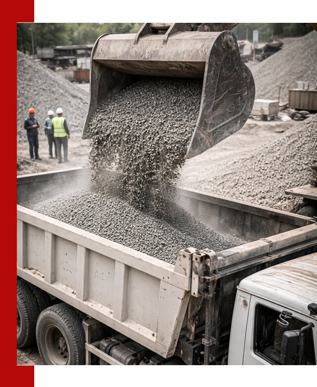 Отсев и крошка для строительства и дорожных работ в Дальнереченске