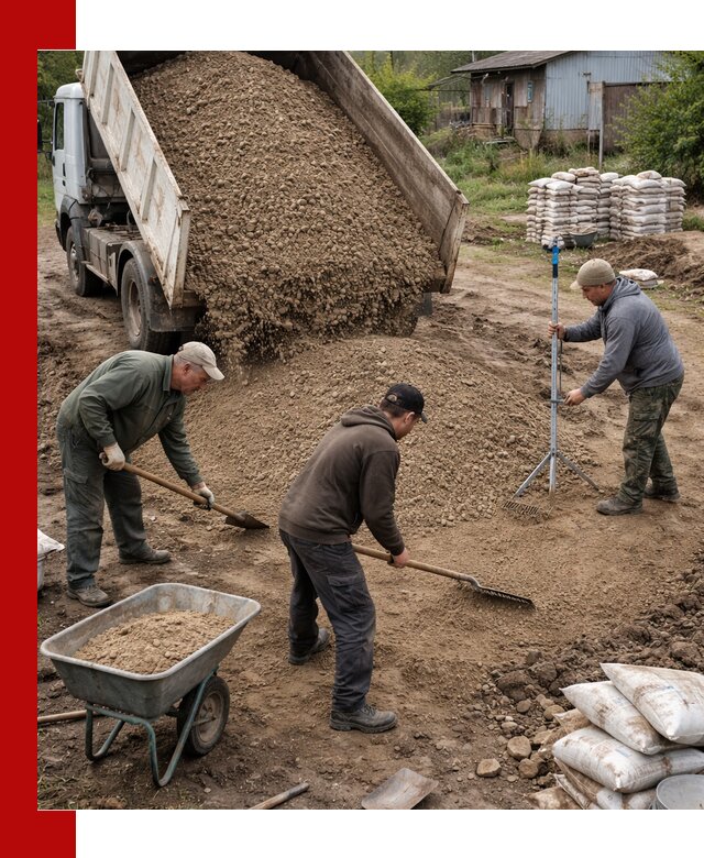 Керамзитовый песок с доставкой в Дальнереченске оптом и в розницу