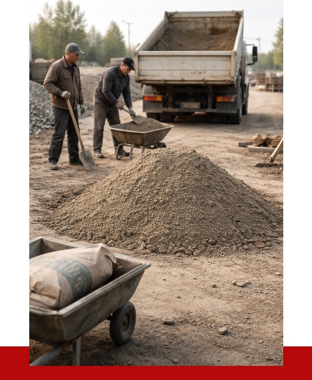 Цементно-песчаная смесь М150 в Дальнереченске от 4789 р. | ПРОНЕРУДДлн