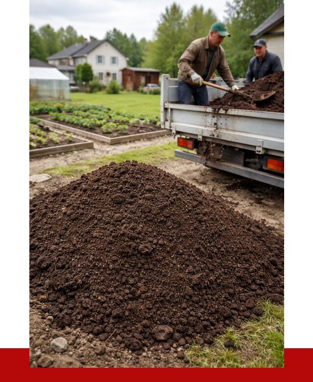 Плодородный грунт в Дальнереченске с доставкой от 4280 р. | ПРОНЕРУДДлн
