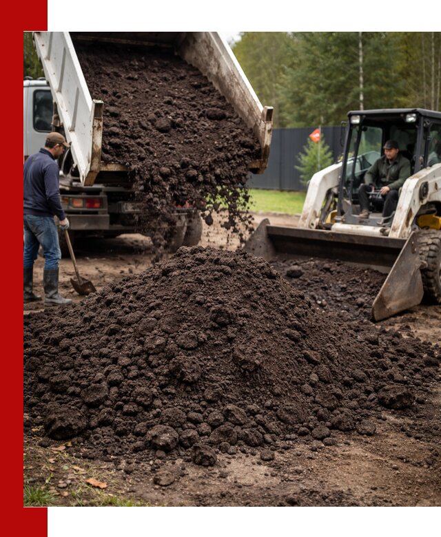 Плодородный грунт с доставкой в Дальнереченске для садов и огородов