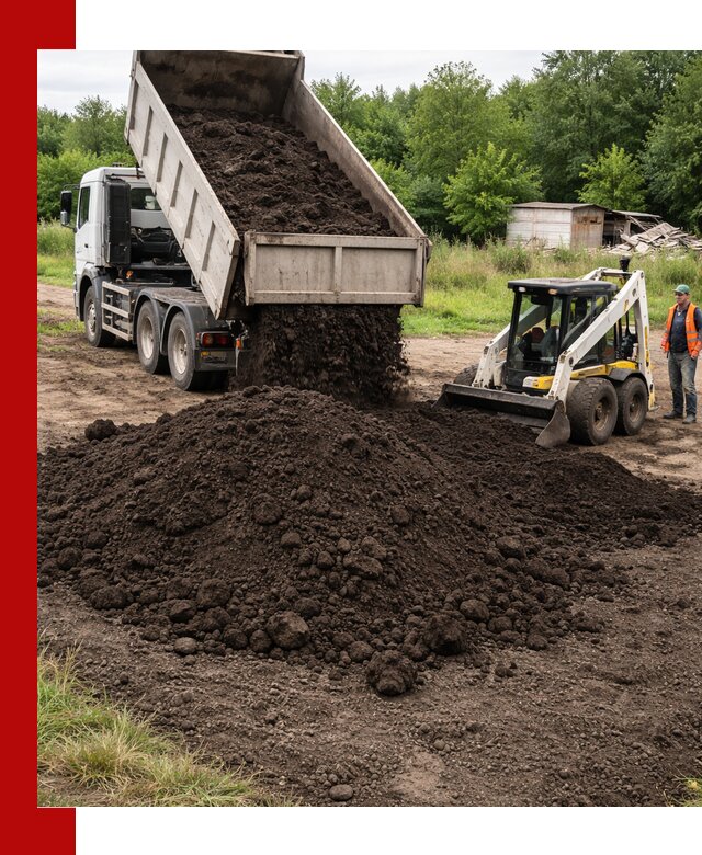 Поставка плодородной земли с доставкой самосвалом в Дальнереченске