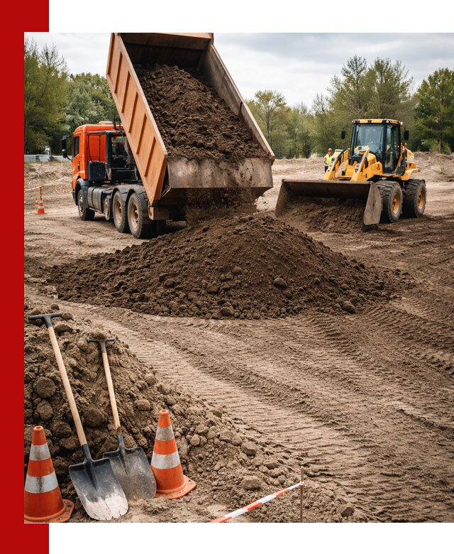 Поставка и доставка планировочного грунта в Дальнереченске