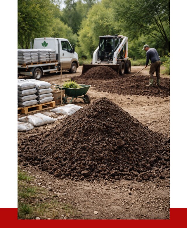 Грунт для озеленения с доставкой в Дальнереченске от 1834 р. | ПРОНЕРУДДлн