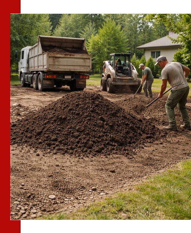 Доставка и укладка грунта для газона в Дальнереченске