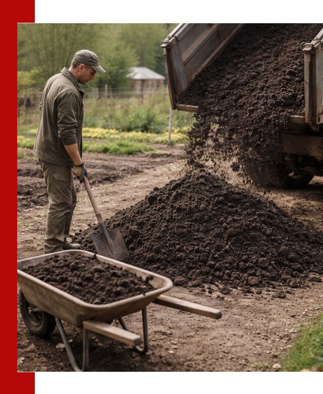 Доставка качественной земли для огорода в Дальнереченске