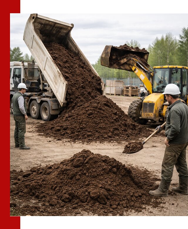 Доставка торфа оптом и в мешках в Дальнереченске