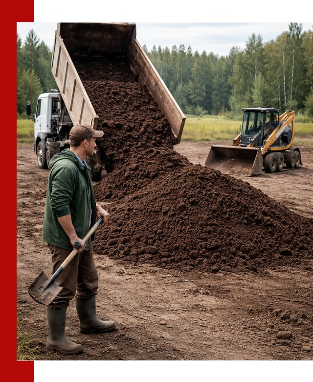 Купить верховой торф с доставкой в Дальнереченске для садоводства и растений