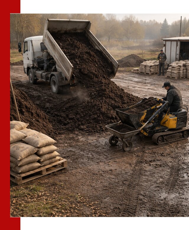 Кислый торф в доставке по выгодным ценам в Дальнереченске