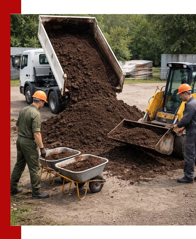 Доставка торфо-земляной смеси в Дальнереченске для огорода и ландшафта