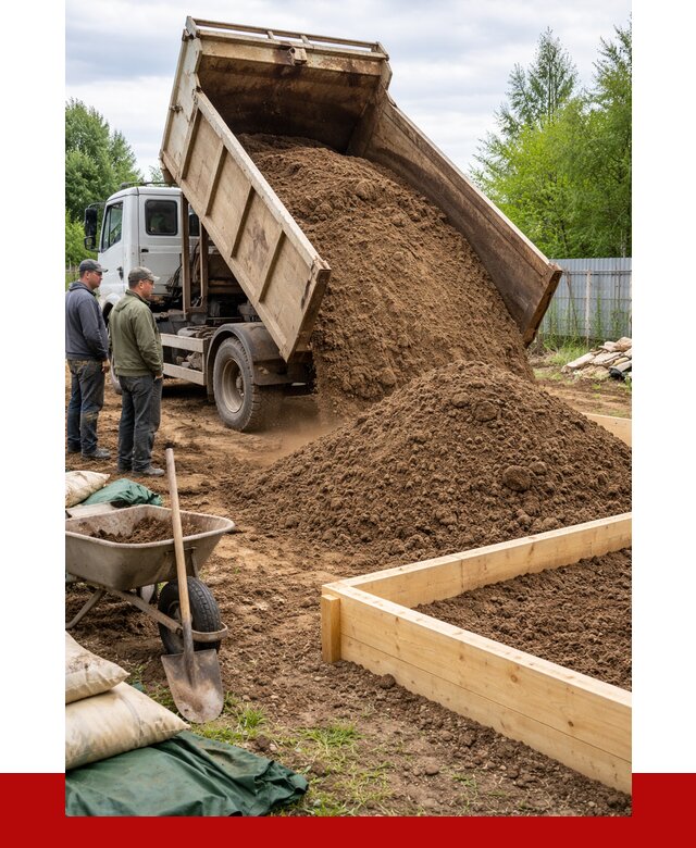 Торфо песчаная смесь в Дальнереченске с доставкой от 1885 р. | ПРОНЕРУДДлн