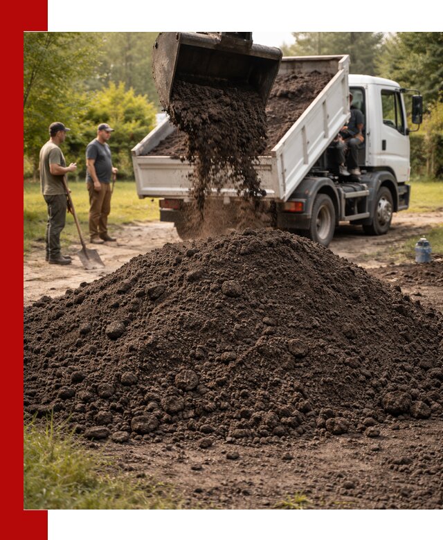 Доставка и продажа чернозема в Дальнереченске оптом и в розницу