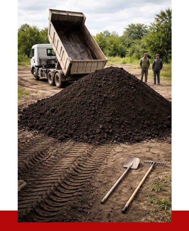 Купить чернозем навалом в Дальнереченске от 1223 р. за куб | ПРОНЕРУДДлн