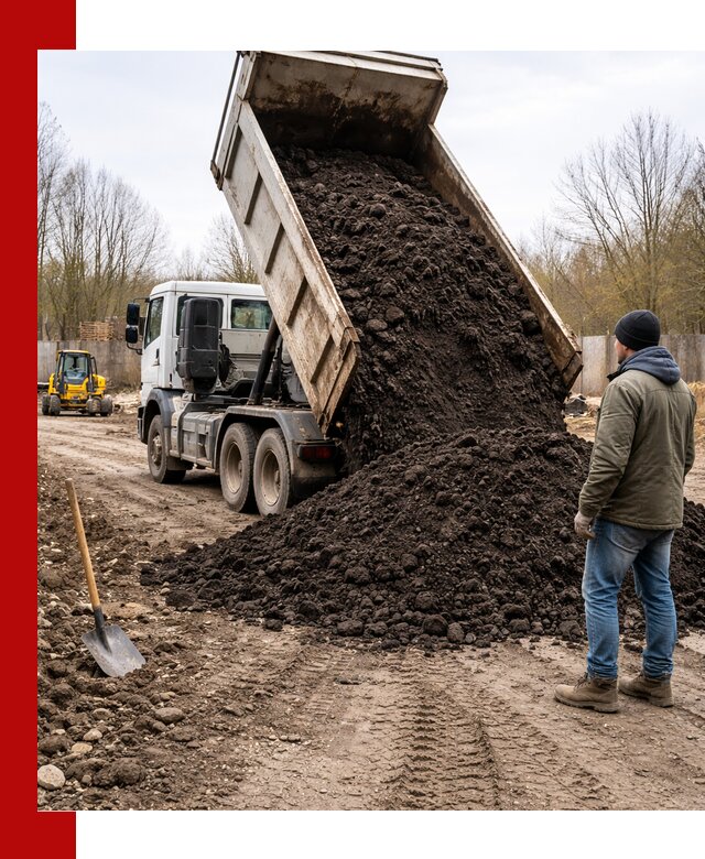 Доставка чернозема навалом в Дальнереченске быстро и выгодно